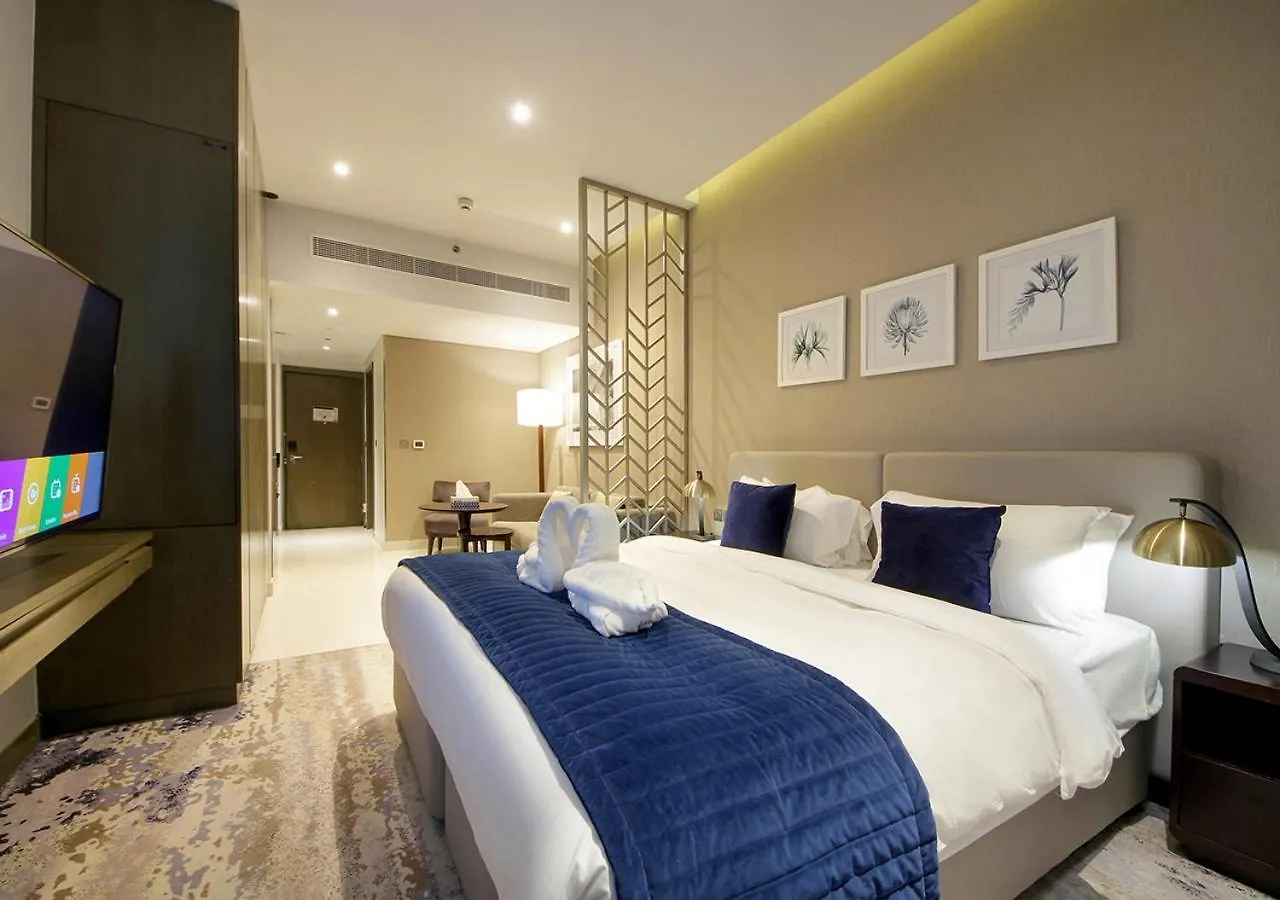 Apartment Burj Khalifa & Canal View Luxestudio In Damacprive Dubai